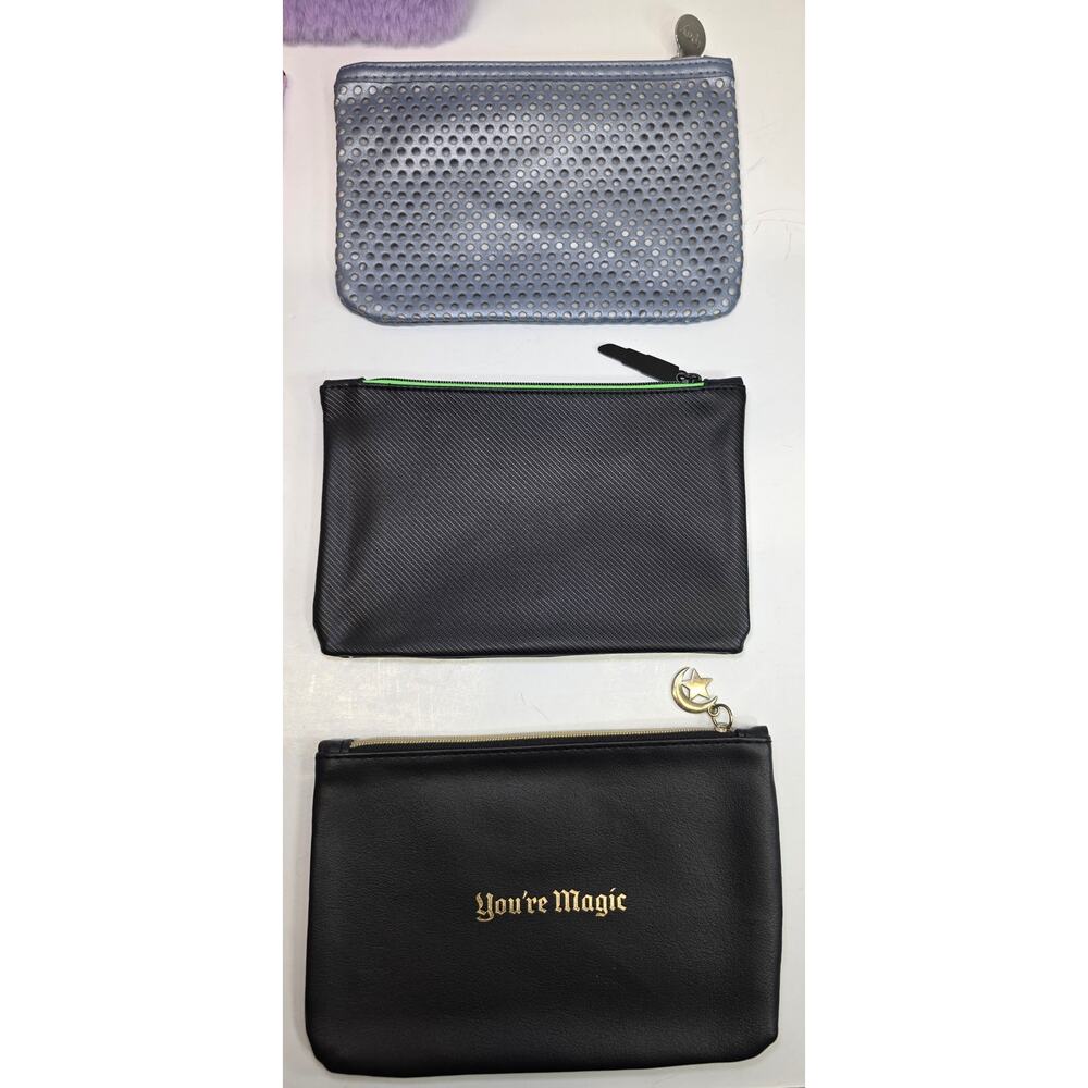 NEW Lot of 7 Ipsy Makeup Cosmetic Glam Bags Travel Zip Pouch Multi-Color Designs - Picture 8 of 8